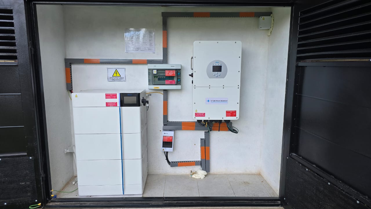 Instalación techo